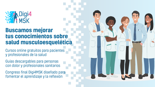 IrudiEU impulsa la fase final de Digi4MSK con nuevos cursos gratuitos, recursos educativos y un congreso internacional sobre dolor musculoesquelético