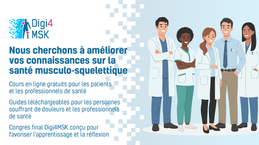 IrudiEU accompagne la phase finale de Digi4MSK avec des formations gratuites, des ressources pédagogiques et un congrès international consacré à la douleur musculosquelettique